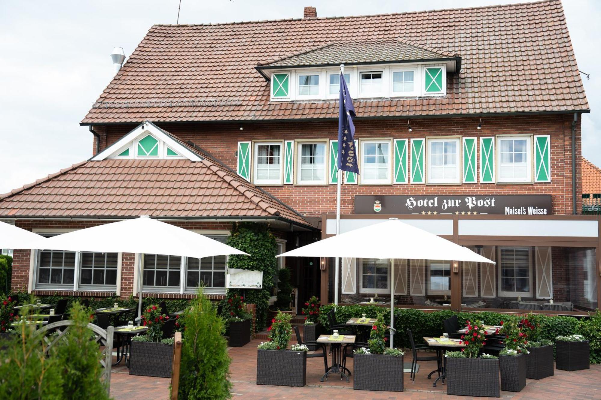Hotel Zur Post - Economy Rooms Garrel Экстерьер фото